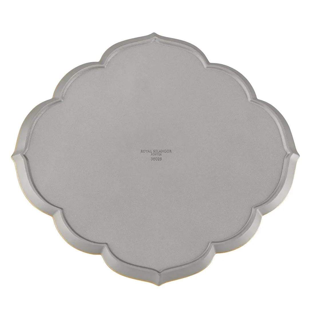 Royal Selangor Straits Expression - Phoenix &amp; Peony Valet Tray — with packaging