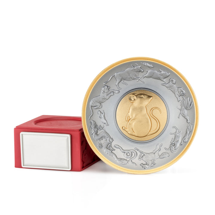 Royal Selangor 2020 Year of the Rat - Wealth Bowl — with packaging