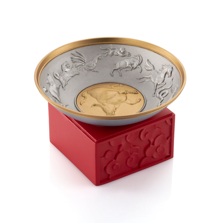 Royal Selangor 2021 Year of the Ox - Wealth Bowl — detail view