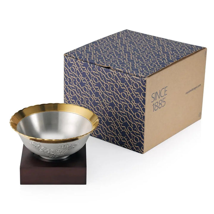 Royal Selangor Straits Expression - Phoenix &amp; Peony Bowl — in use