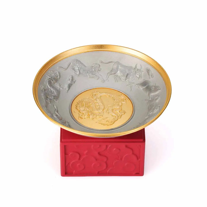 Royal Selangor 2024 Year of the Dragon - Wealth Bowl — with packaging