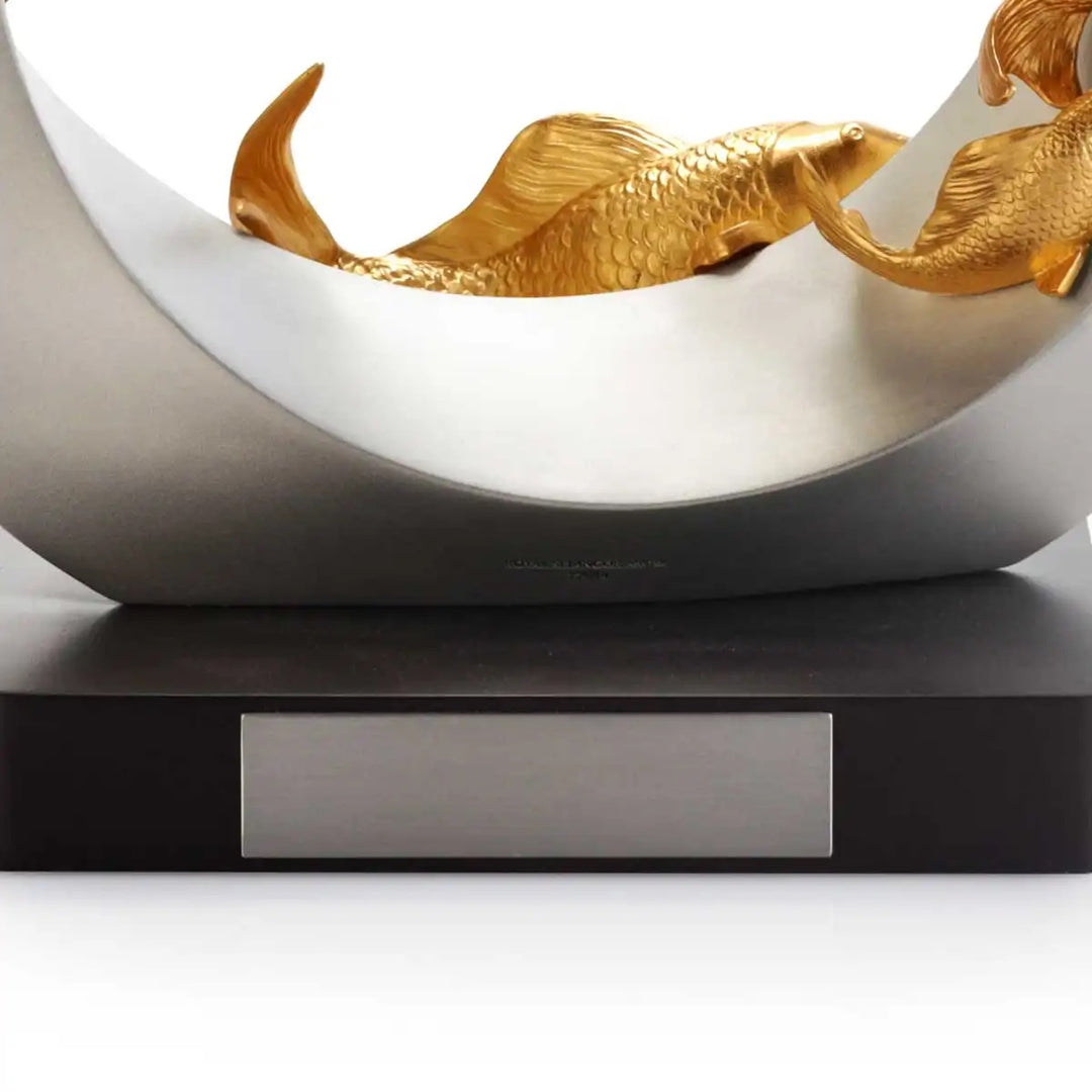 Royal Selangor Koi Centrepiece — with packaging