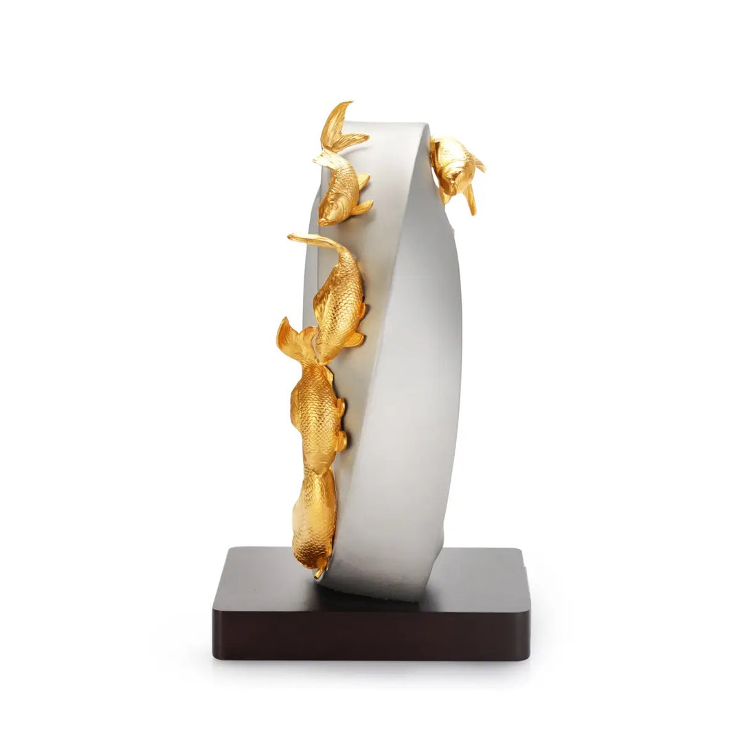 Royal Selangor Koi Centrepiece — in use