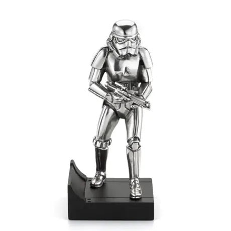 Royal Selangor Starwars Figurine - Stormtrooper — front view