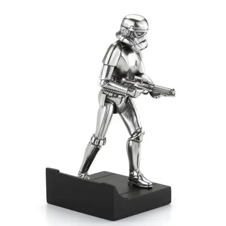 Royal Selangor Starwars Figurine - Stormtrooper — side view