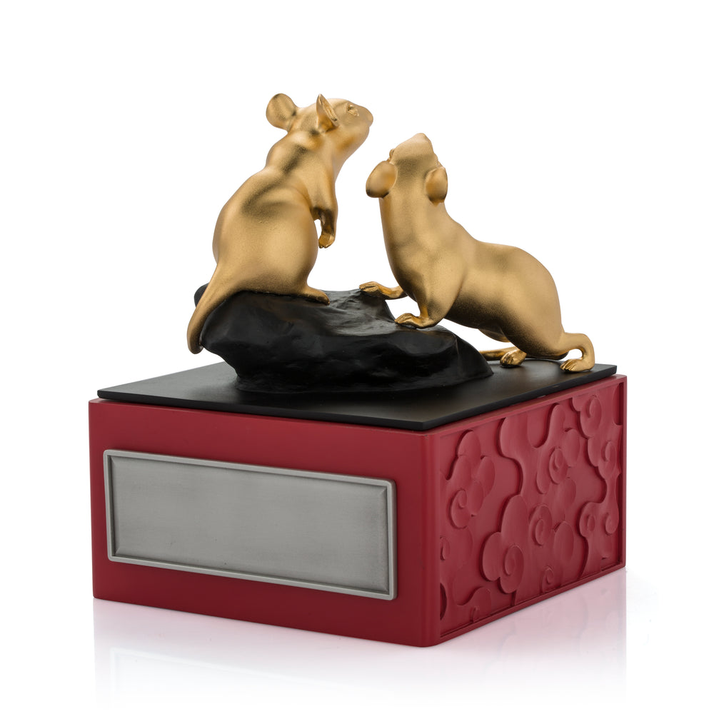 Royal Selangor 2020 Year of the Rat - Figurine — side view