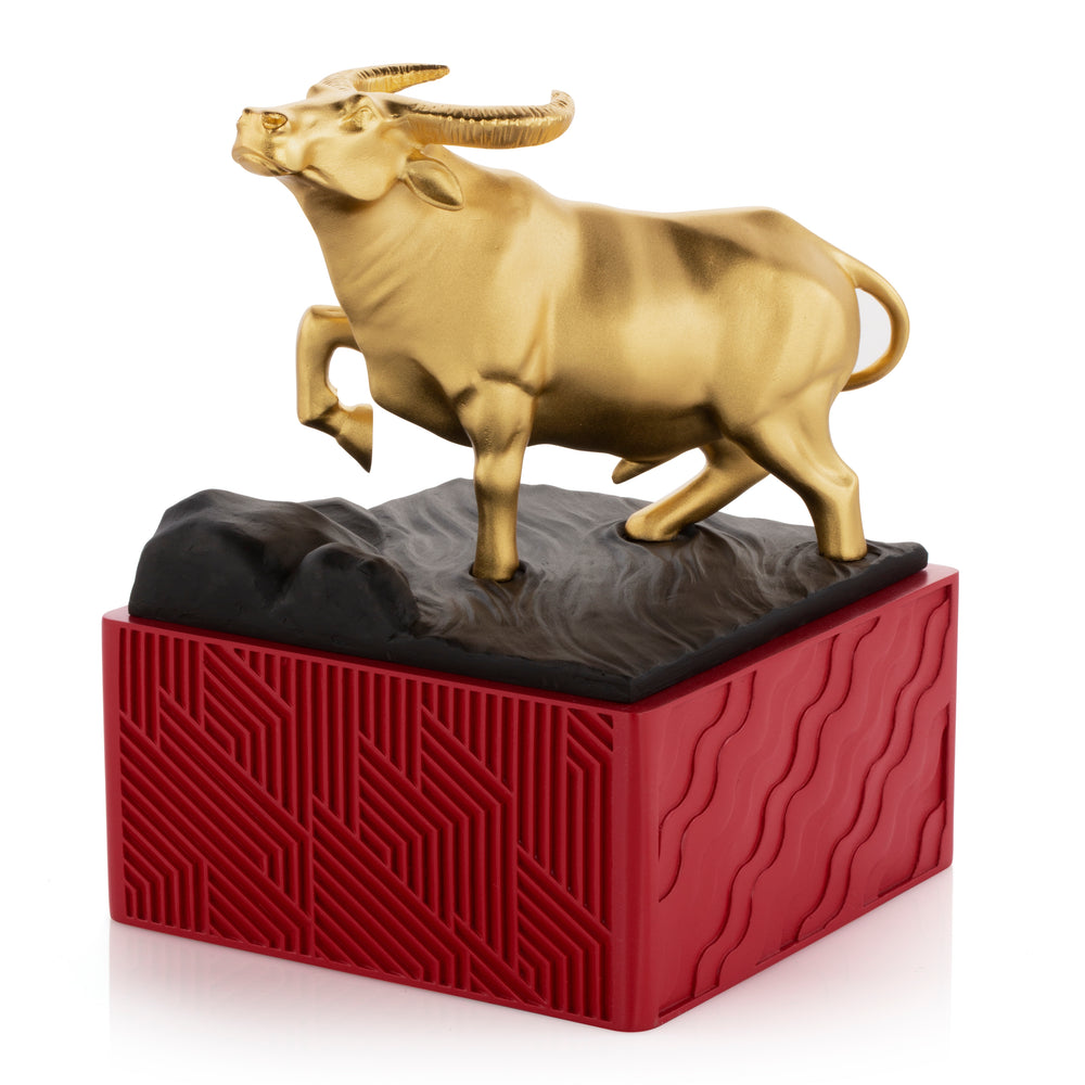 Royal Selangor 2021 Year of the Ox - Figurine — side view