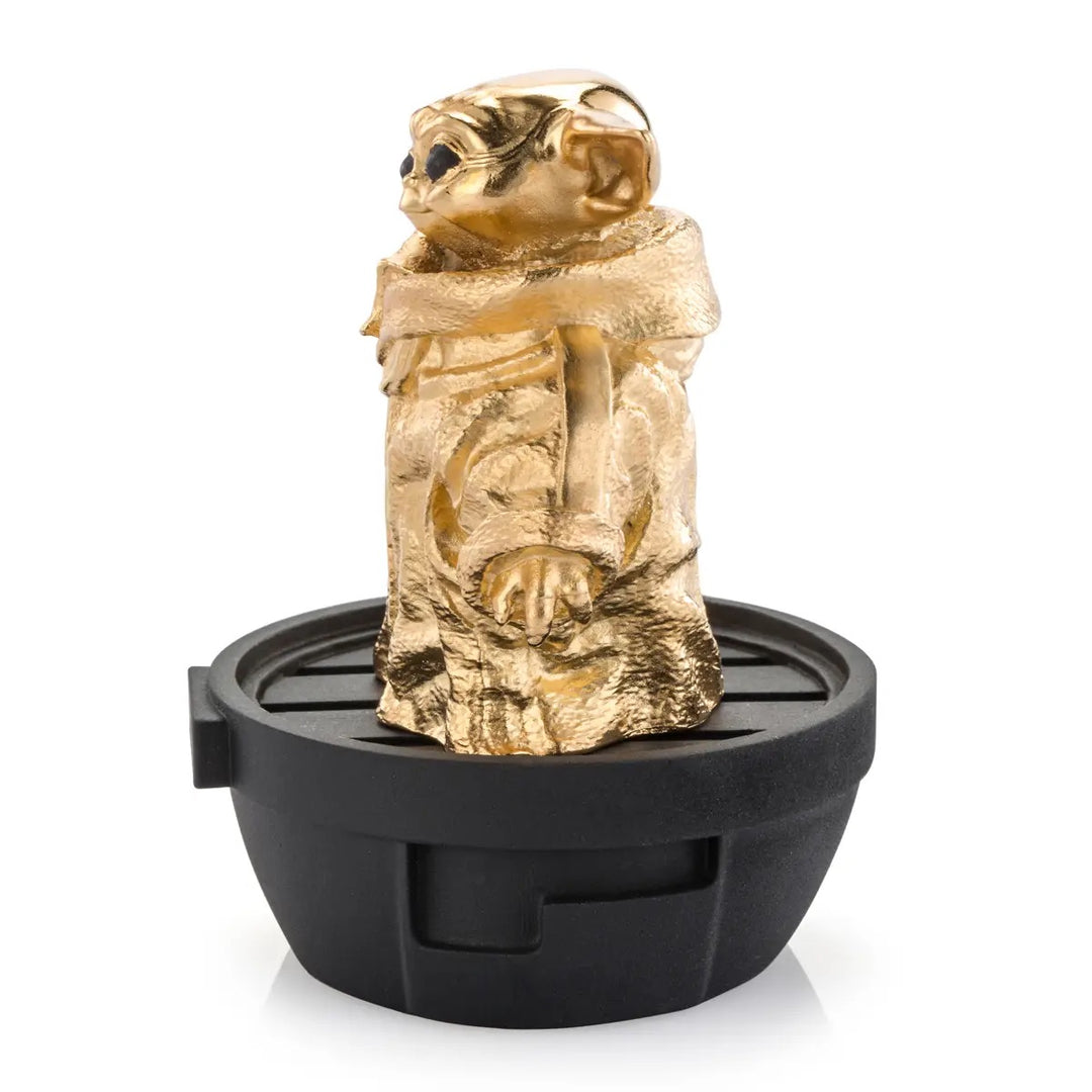 Royal Selangor Starwars Figurine - Limited Edition Gilt Grogu — detail view