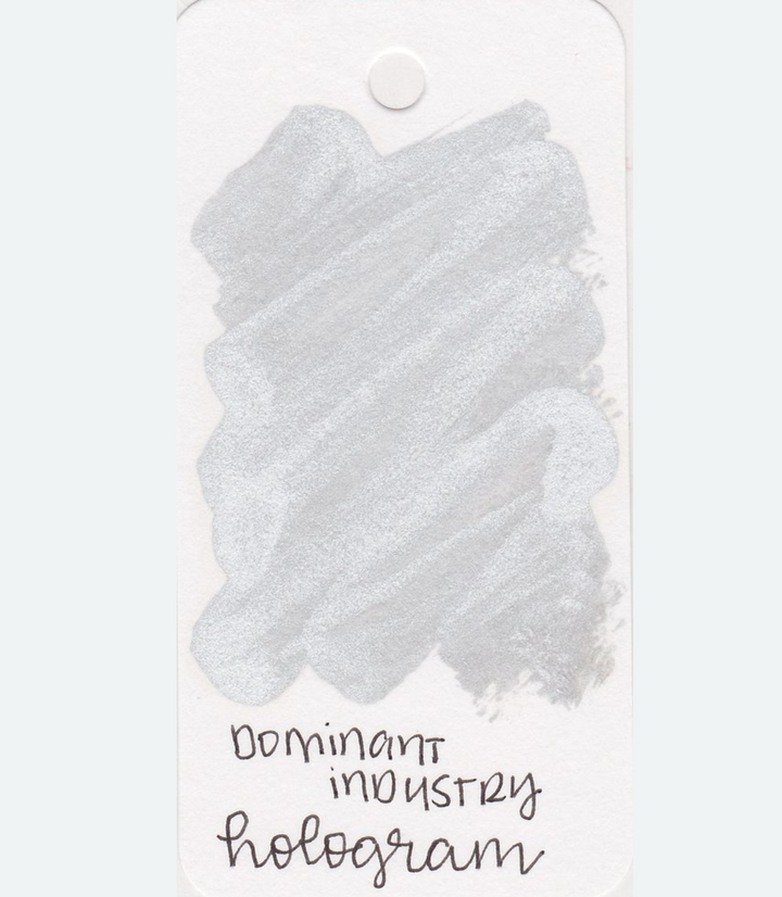 Dominant Industry Mirror 25ml Ink Bottle (for Dip Pen)-Hologram — Dominant Industry fountain pen ink — premium bottled ink for writing, at Cityluxe Singapore