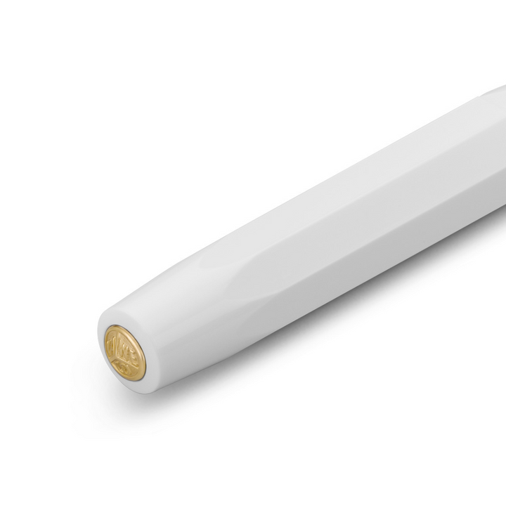 Kaweco Classic Sport Fountain Pen in White — Kaweco fountain pen — precision nib writing instrument, at Cityluxe Singapore stationery store