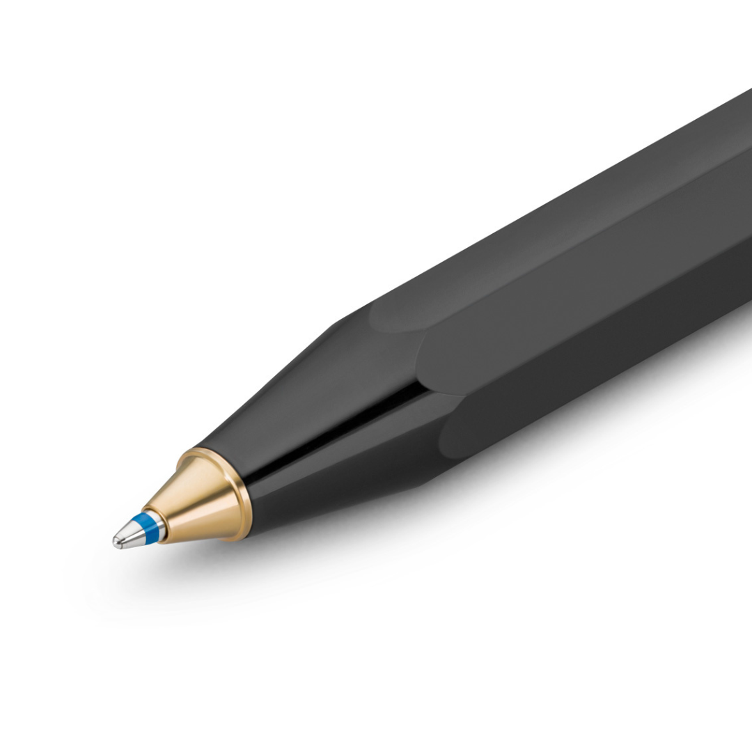 Kaweco Classic Sport Ballpoint Pen in Black — Kaweco ballpoint pen — reliable smooth-writing everyday pen, at Cityluxe Singapore