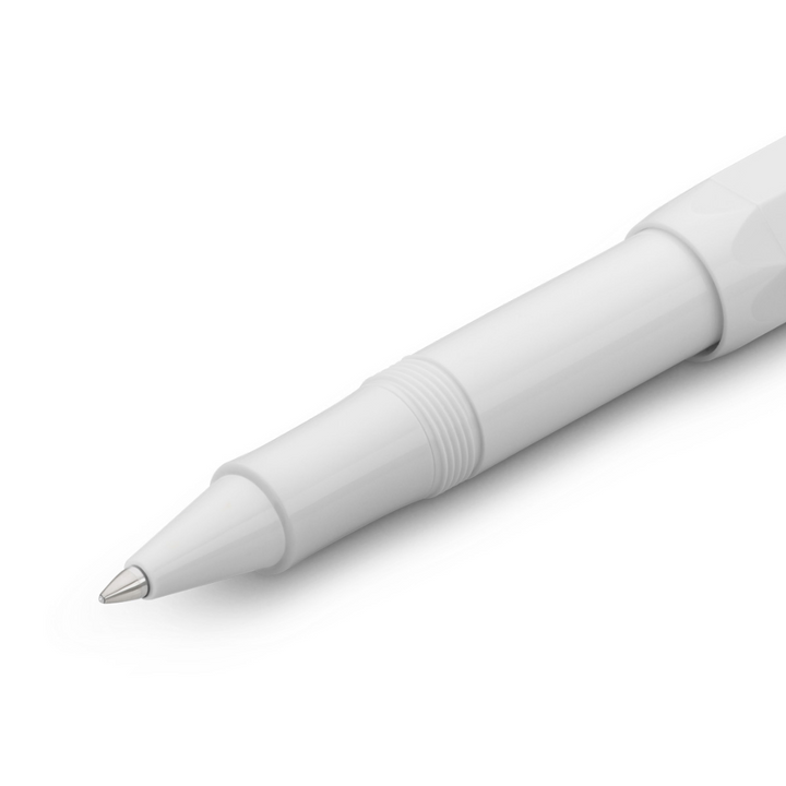 Kaweco Classic Sport Gel Roller Pen - White — flat lay