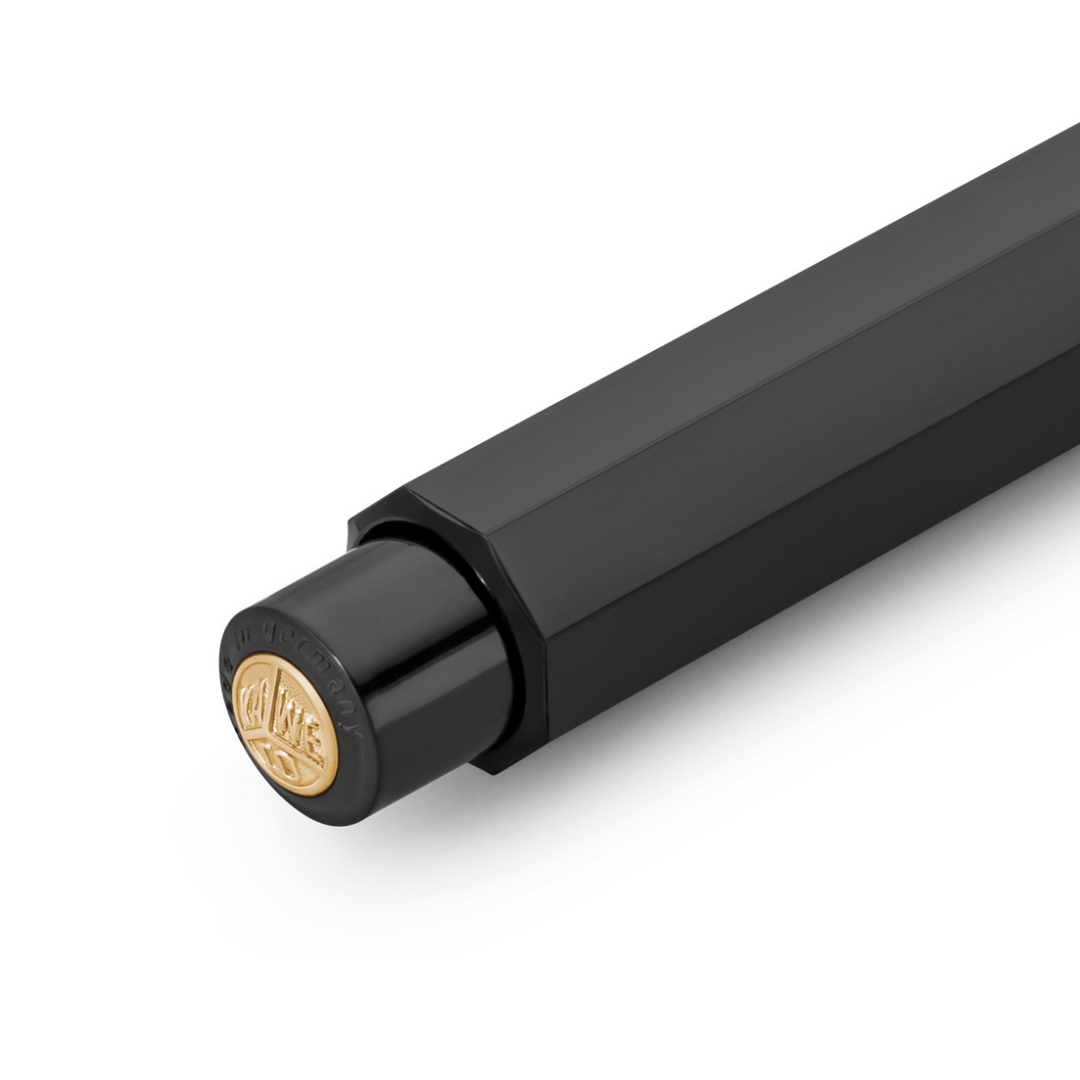 Kaweco Classic Sport Clutch Pencil 3.2mm - Black — writing at an angle