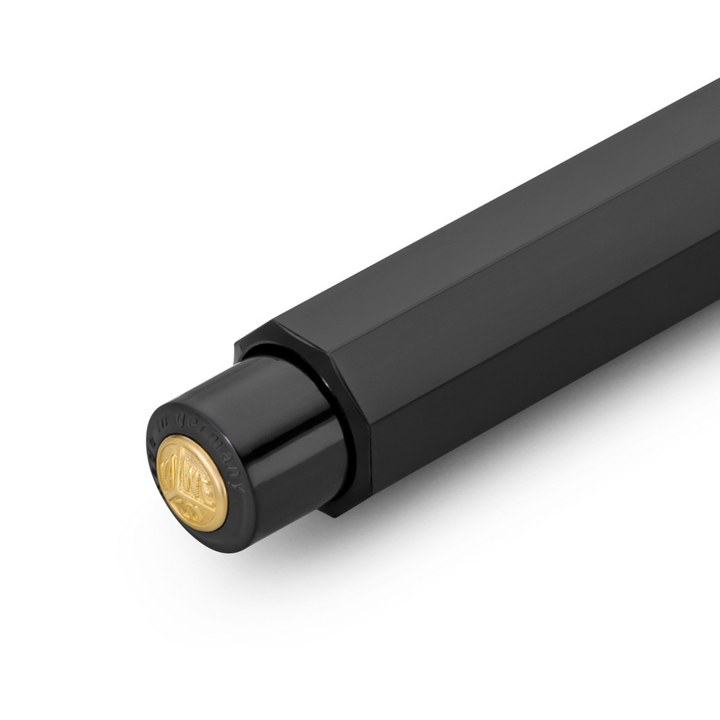 Kaweco Classic Sport Mechanical Pencil - Black — writing at an angle
