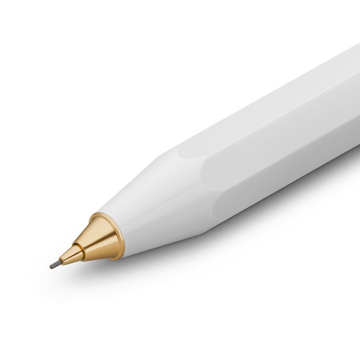 Kaweco Classic Sport Mechanical Pencil - White — with packaging