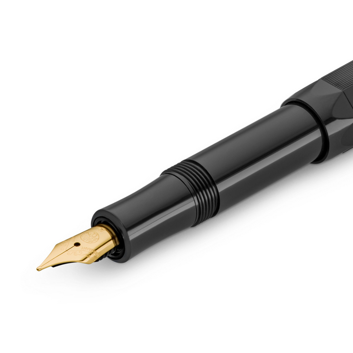 Kaweco Classic Sport Guilloche 1935 Fountain Pen - Black — engraving example