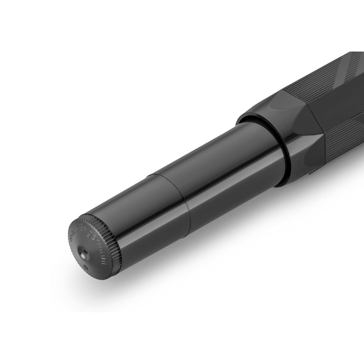 Kaweco Classic Sport Guilloche 1935 Fountain Pen - Black — flat lay