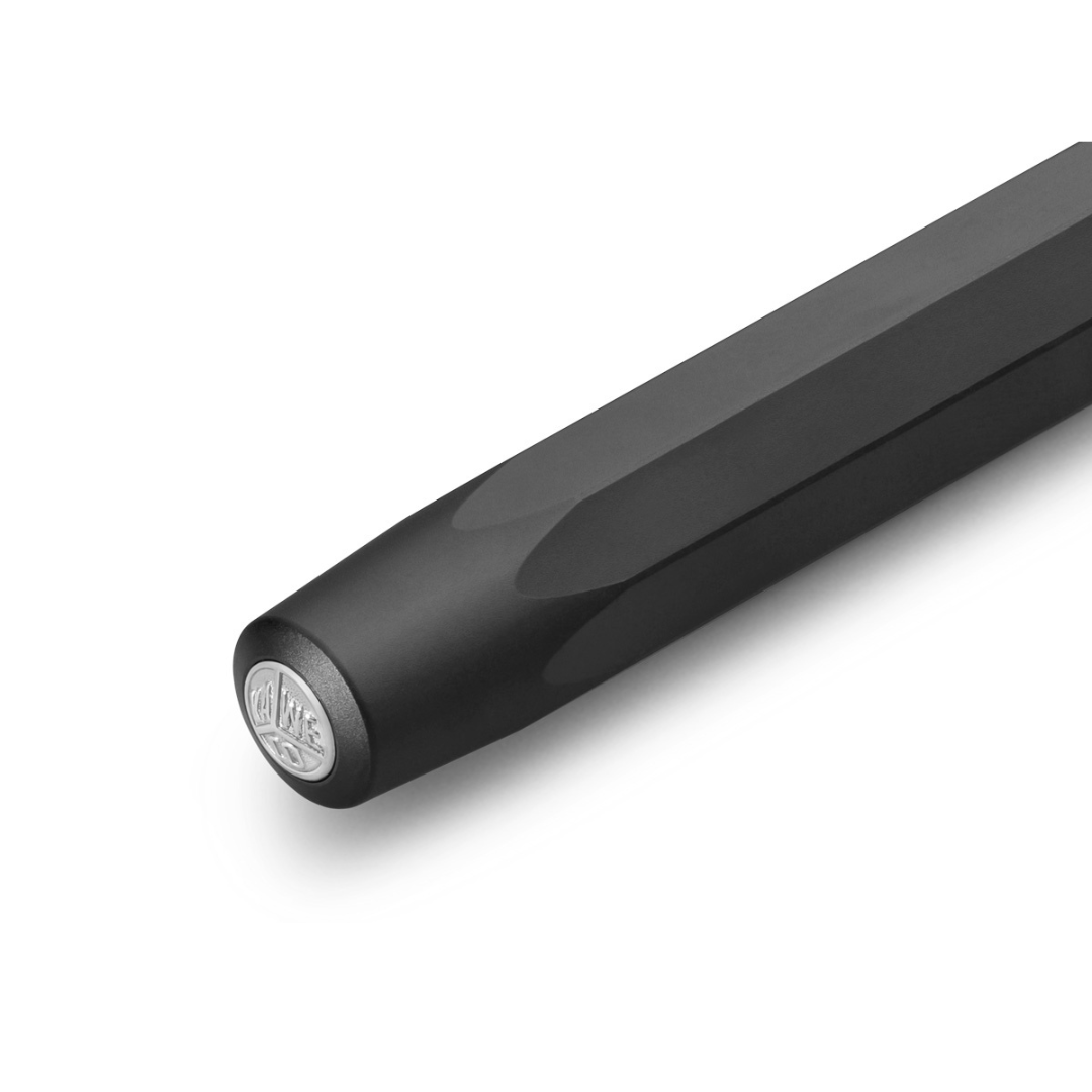 Kaweco AL Sport Fountain Pen - Black — flat lay