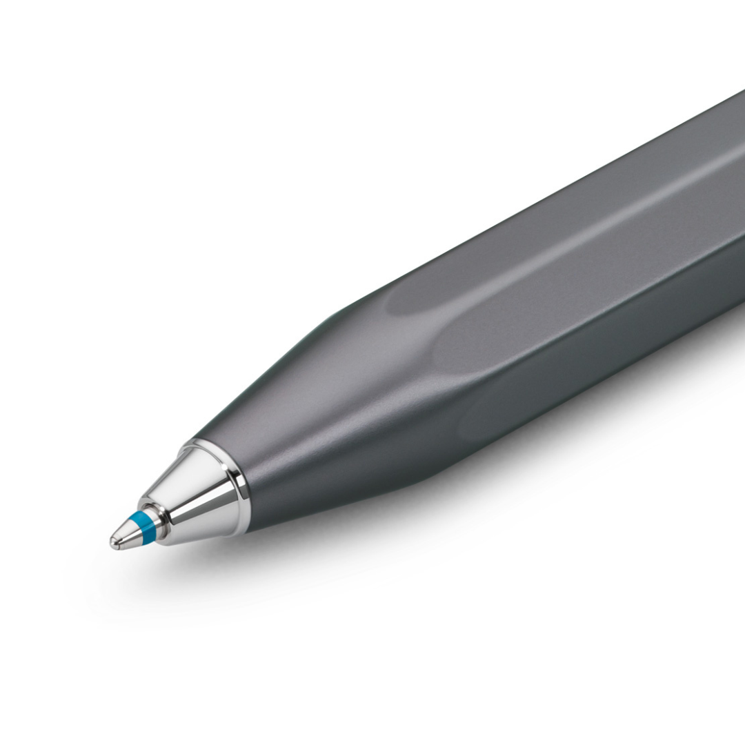 Kaweco AL Sport Ballpoint Pen - Anthracite — flat lay