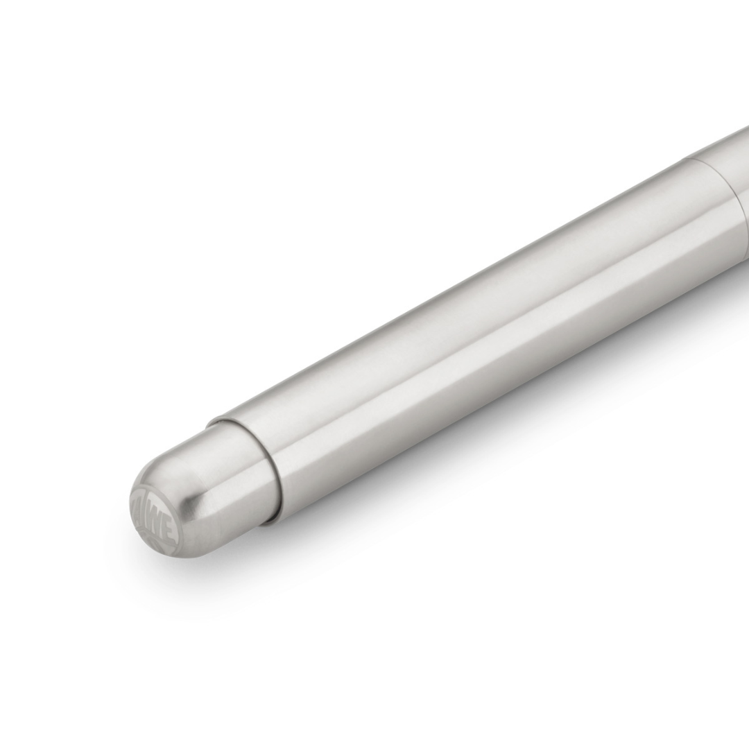 Kaweco Liliput Ballpoint Pen - Silver — flat lay