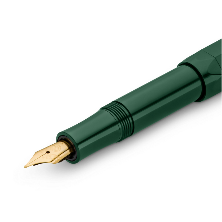 Kaweco Classic Sport Fountain Pen - Green — flat lay
