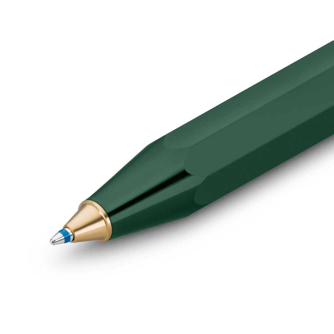 Kaweco Classic Sport Ballpoint Pen in Green — Kaweco ballpoint pen — reliable smooth-writing everyday pen, at Cityluxe Singapore