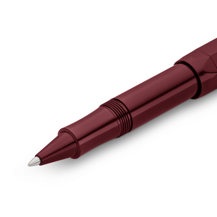 Kaweco Classic Sport Gel Roller Pen - Bordeaux — flat lay