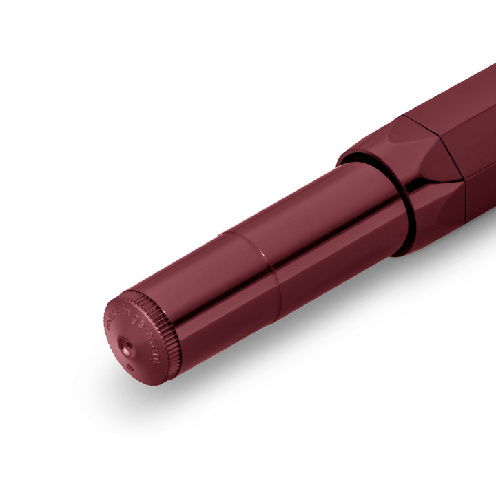Kaweco Classic Sport Gel Roller Pen - Bordeaux — flat lay