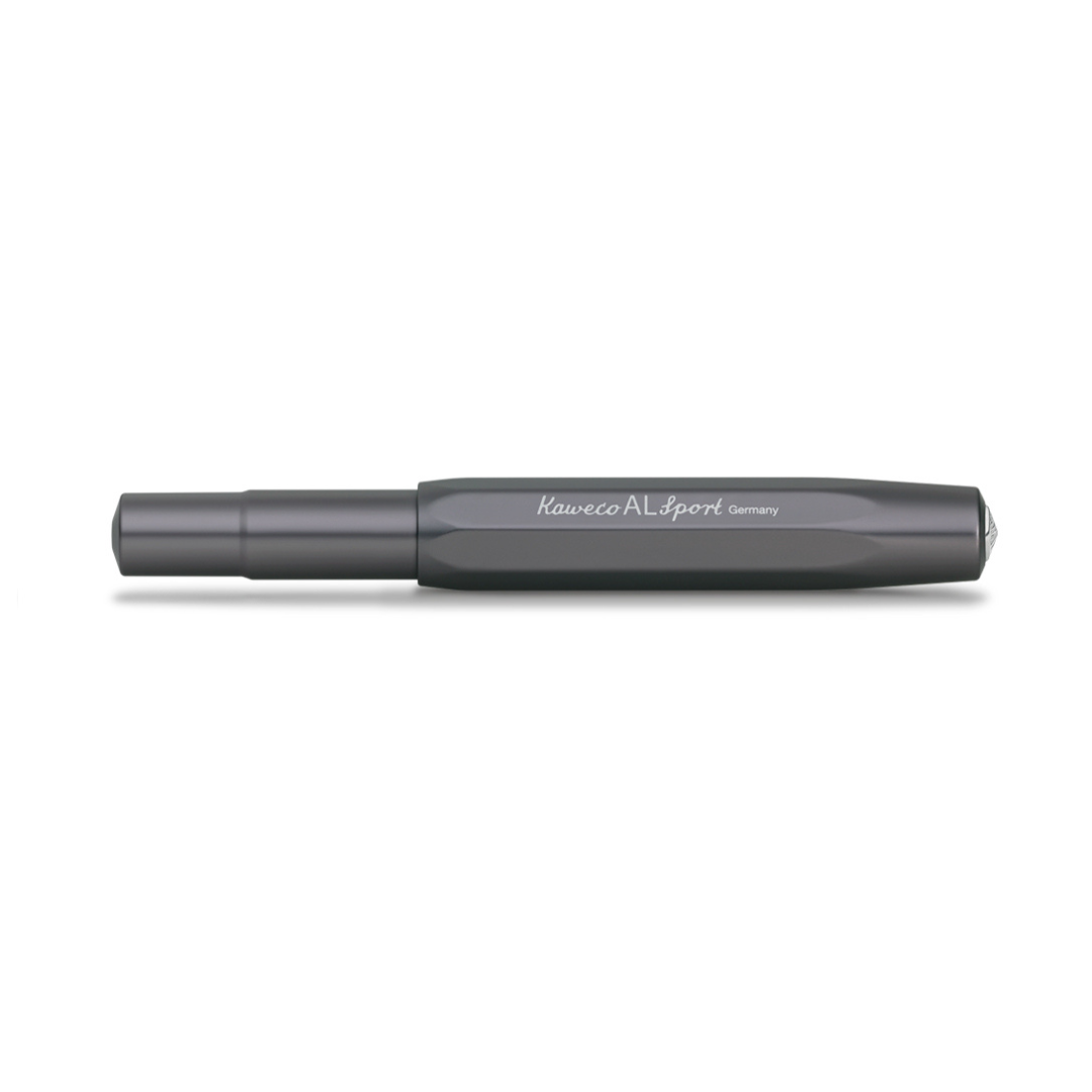 Kaweco AL Sport Gel Rollerball Pen - Anthracite — angle view