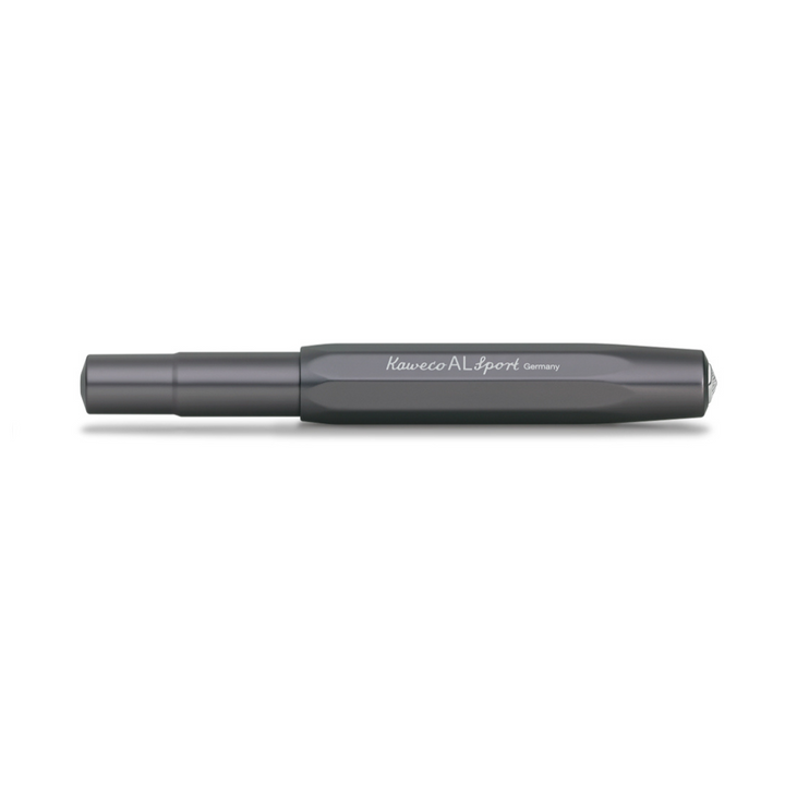 Kaweco AL Sport Gel Rollerball Pen - Anthracite — angle view