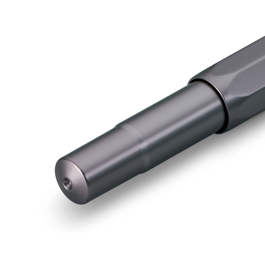 Kaweco AL Sport Gel Rollerball Pen - Anthracite — flat lay