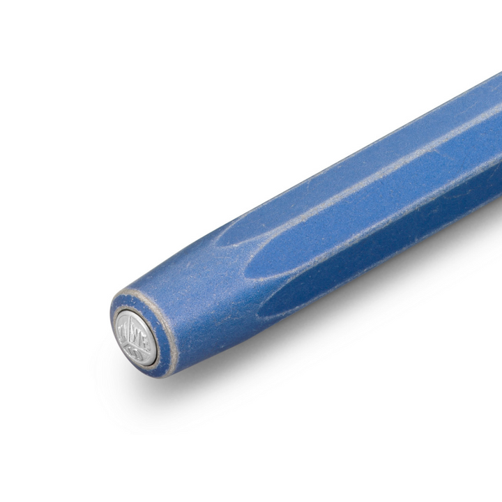 Kaweco AL Sport Stonewashed Gel Rollerball Pen - Blue — close-up