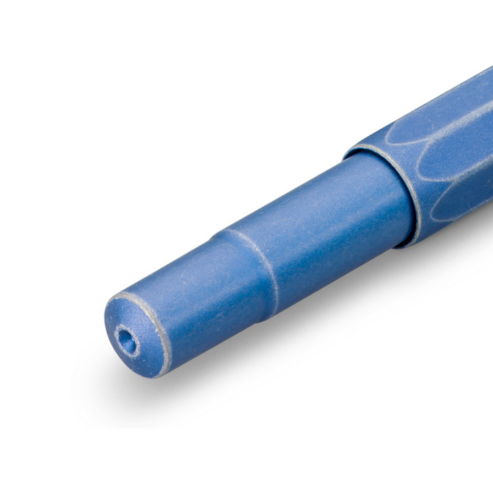 Kaweco AL Sport Stonewashed Fountain Pen - Blue — flat lay