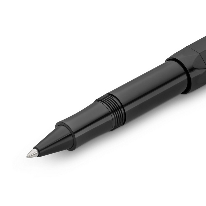 Kaweco Skyline Sport Gel Rollerball Pen - Black — flat lay