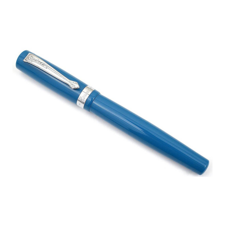 Kaweco STUDENT Fountain Pen - Vintage Blue — barrel detail