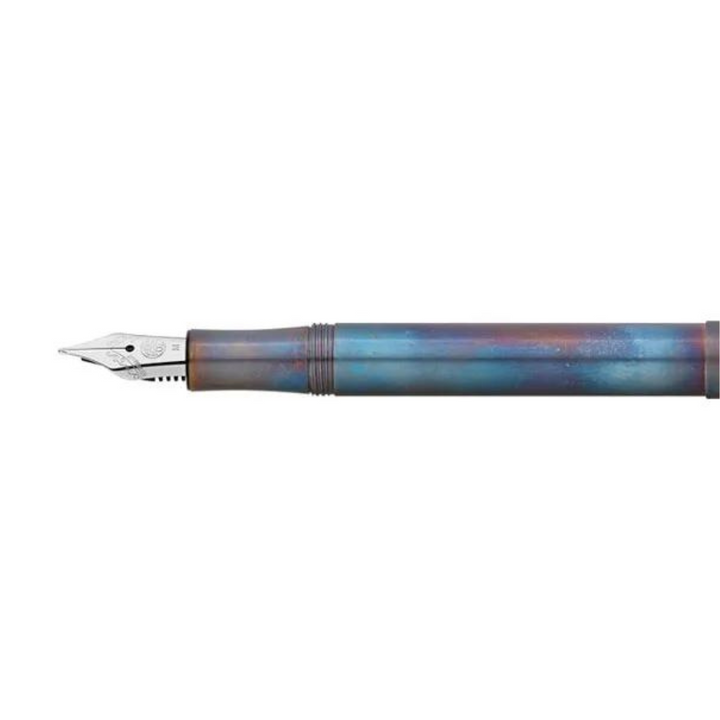 Kaweco Liliput Fountain Pen - Fireblue — flat lay