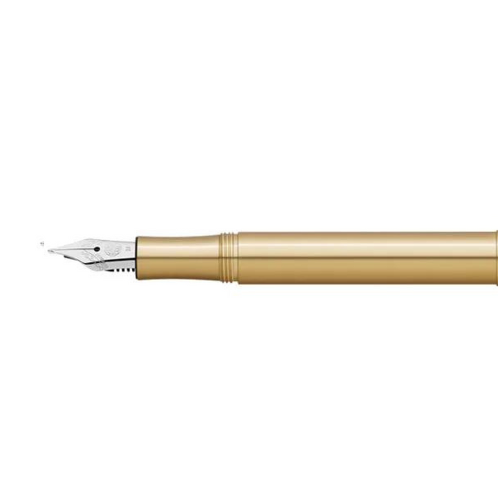 Kaweco Liliput Fountain Pen - Brass — flat lay