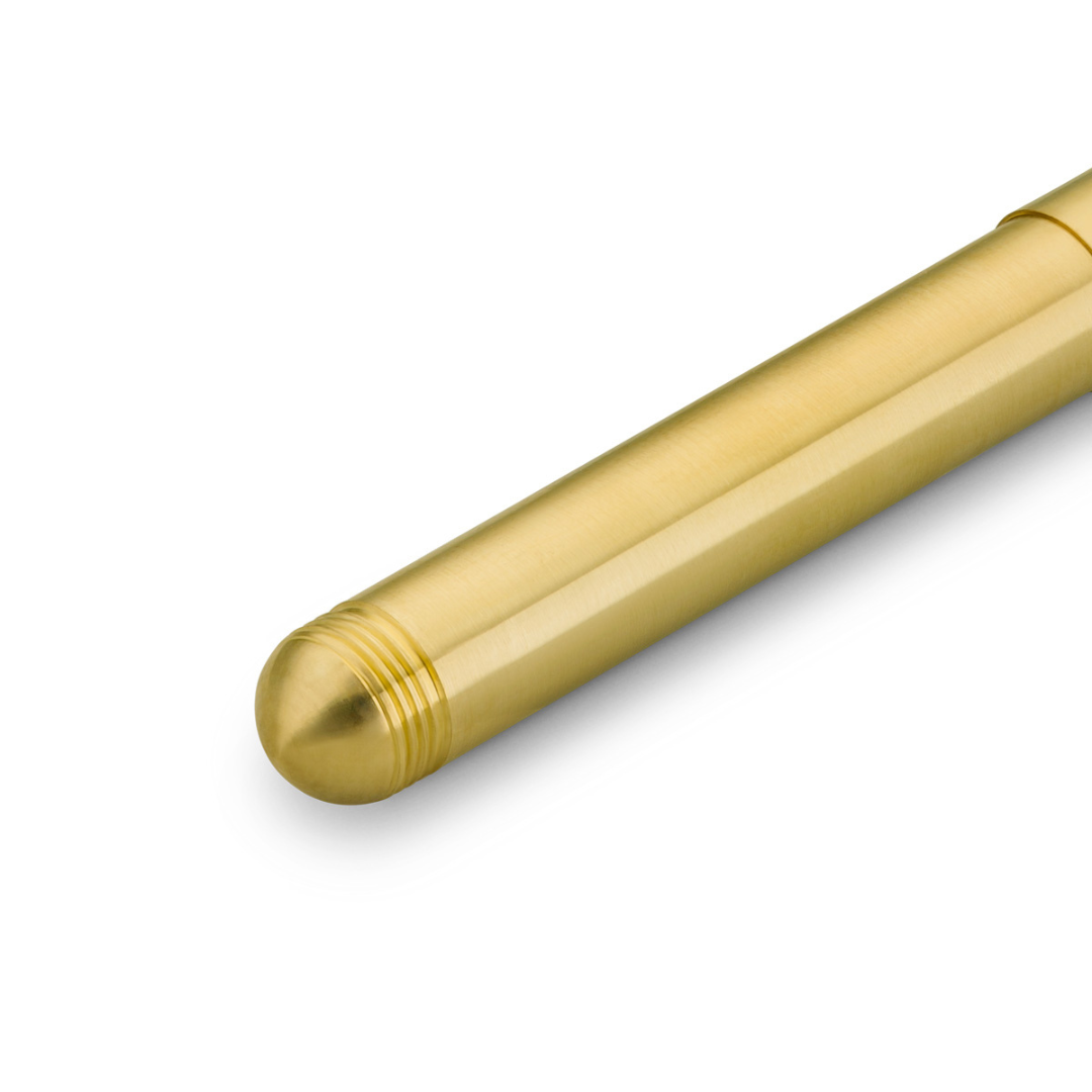 Kaweco Liliput Fountain Pen - Brass — flat lay