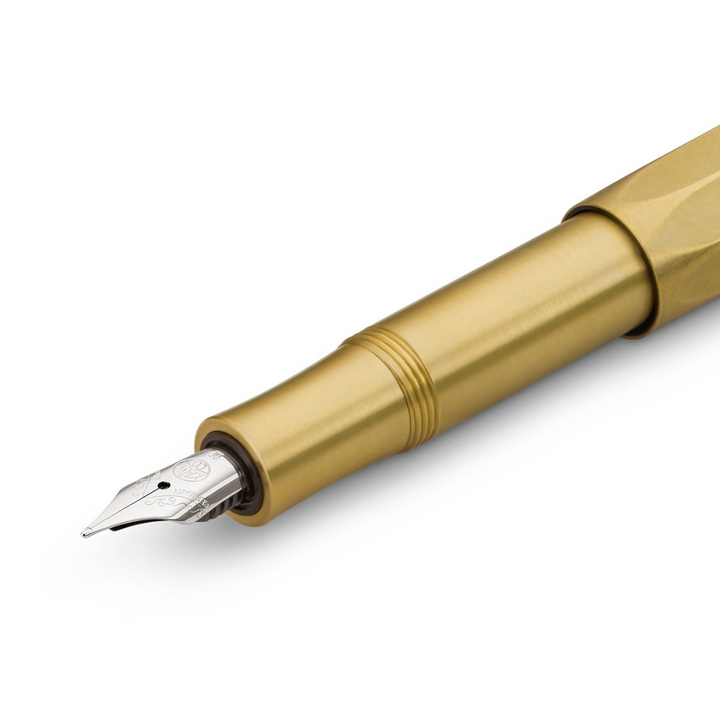 Kaweco Brass Sport Fountain Pen — Kaweco fountain pen — precision nib writing instrument, at Cityluxe Singapore stationery store