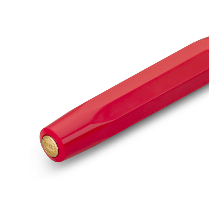 Kaweco Classic Sport Gel Roller Pen in Red — Kaweco rollerball pen — fluid gel ink writing instrument, at Cityluxe Singapore