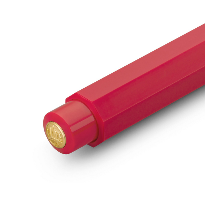 Kaweco Classic Sport Clutch Pencil 3.2mm - Red — writing at an angle