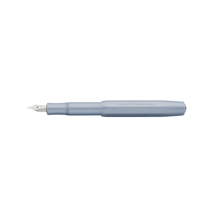 Kaweco AL Sport Fountain Pen - Light Blue — nib close-up