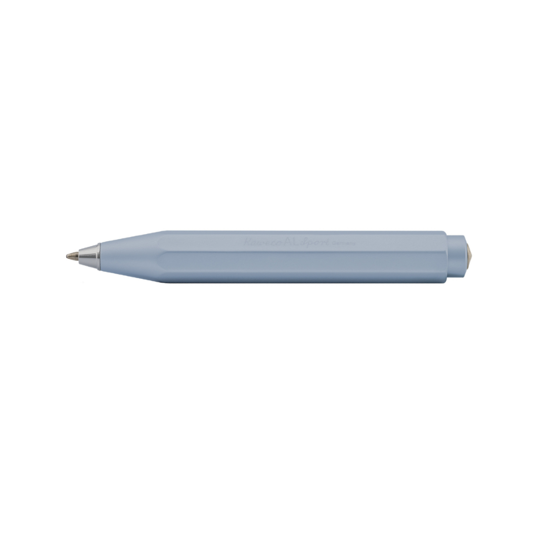 Kaweco AL Sport Ballpoint Pen - Light Blue — tip detail