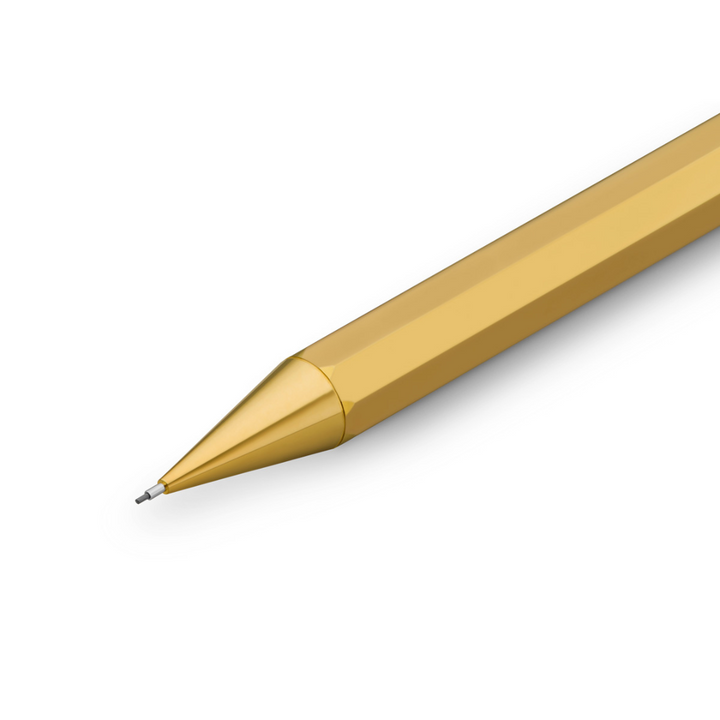 Kaweco Special Mechanical Pencil - Brass — flat lay