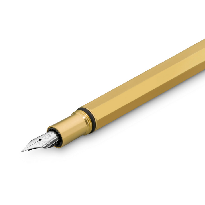 Kaweco Special Fountain Pen - Brass — flat lay
