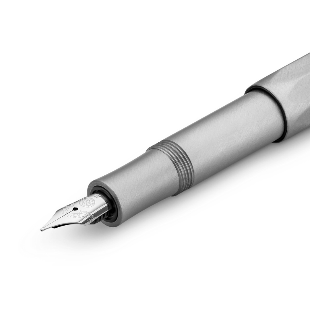 Kaweco Steel Sport Fountain Pen — Kaweco fountain pen — precision nib writing instrument, at Cityluxe Singapore stationery store
