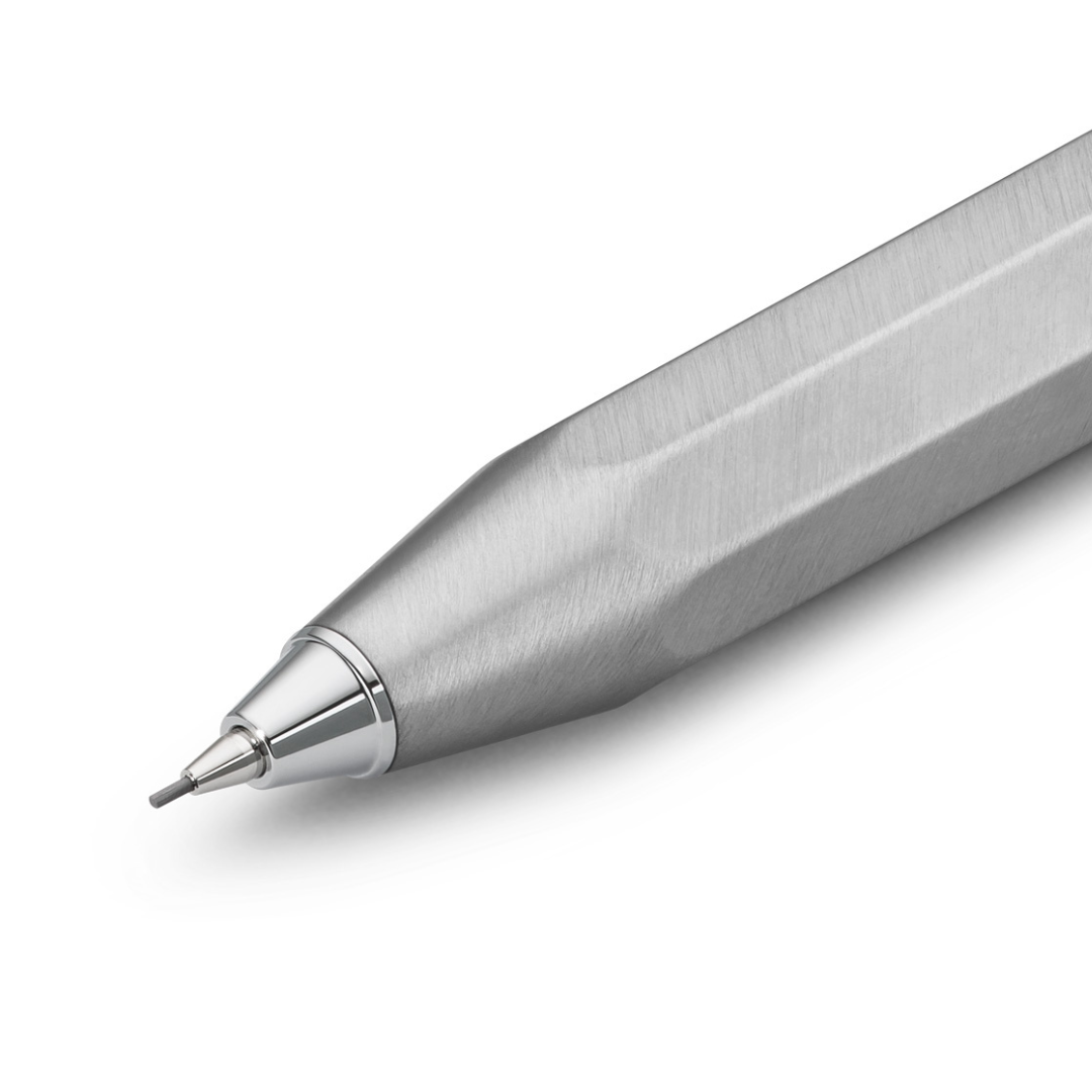 Kaweco Steel Sport Mechanical Pencil — flat lay