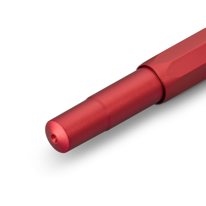 Kaweco AL Sport Fountain Pen Deep in Red — Kaweco fountain pen — precision nib writing instrument, at Cityluxe Singapore stationery store