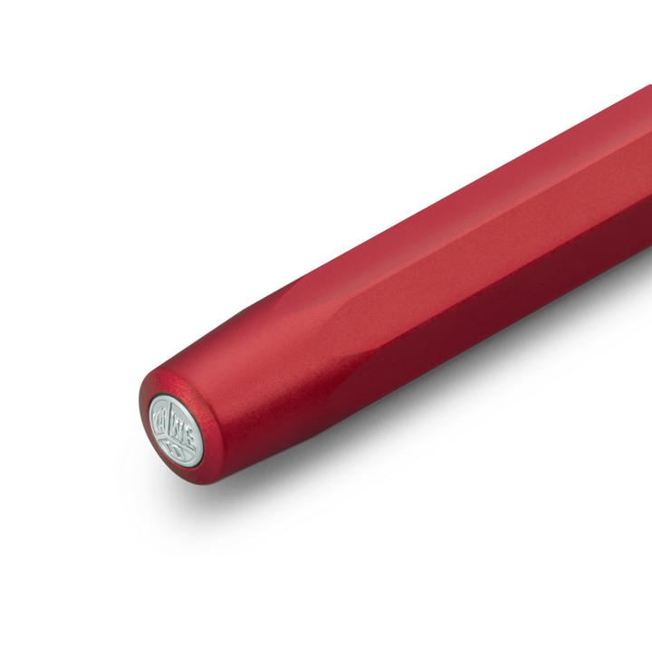Kaweco AL Sport Fountain Pen Deep in Red — Kaweco fountain pen — precision nib writing instrument, at Cityluxe Singapore stationery store