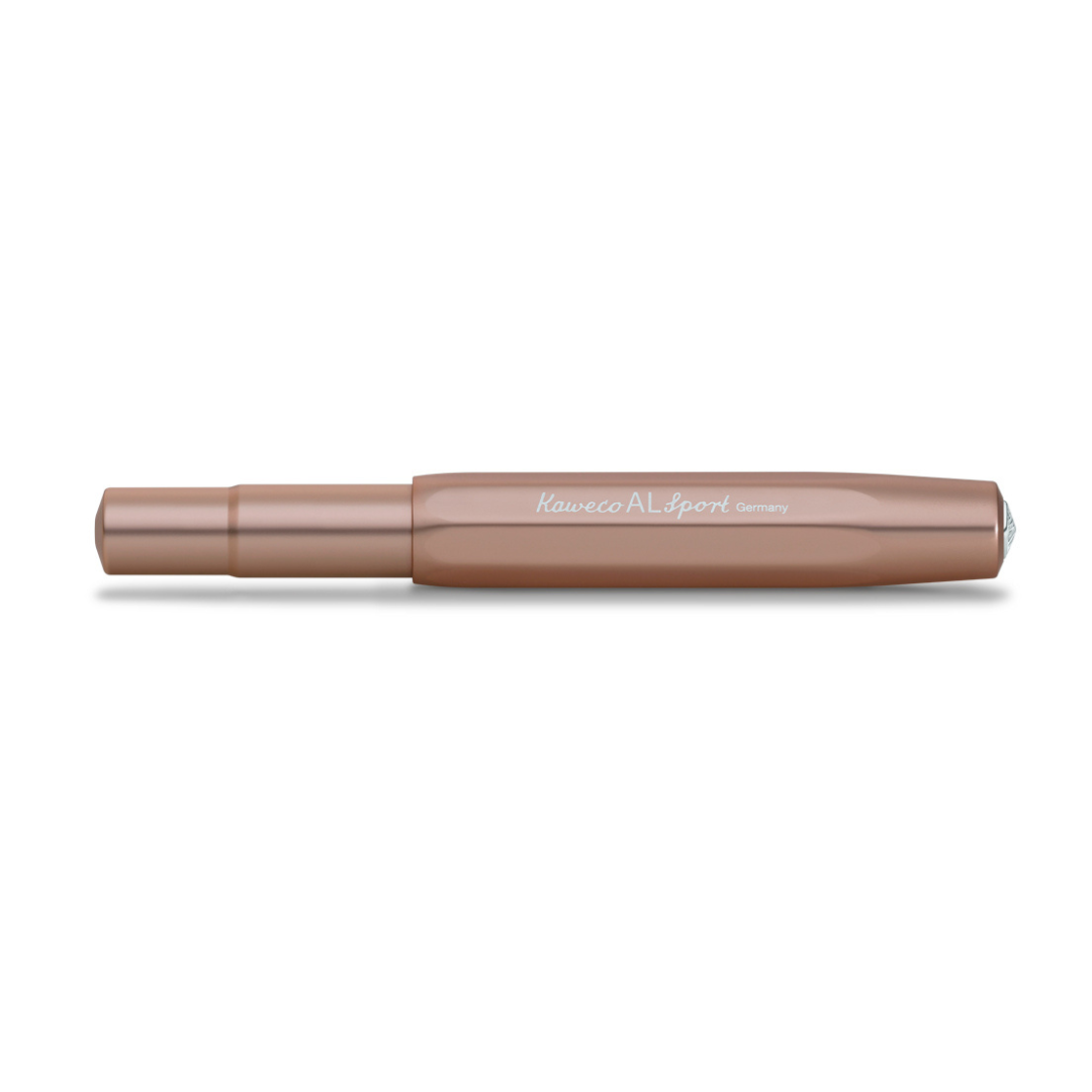 Kaweco AL Sport Gel Roller Pen in Rose Gold — Kaweco gel pen — premium stationery and lifestyle, at Cityluxe Singapore
